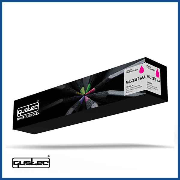 GUSTEC Sharp MX 23FT Magenta Compatible Toner 